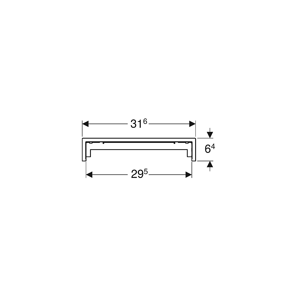 Geberit Fertigset 154.339.00.1