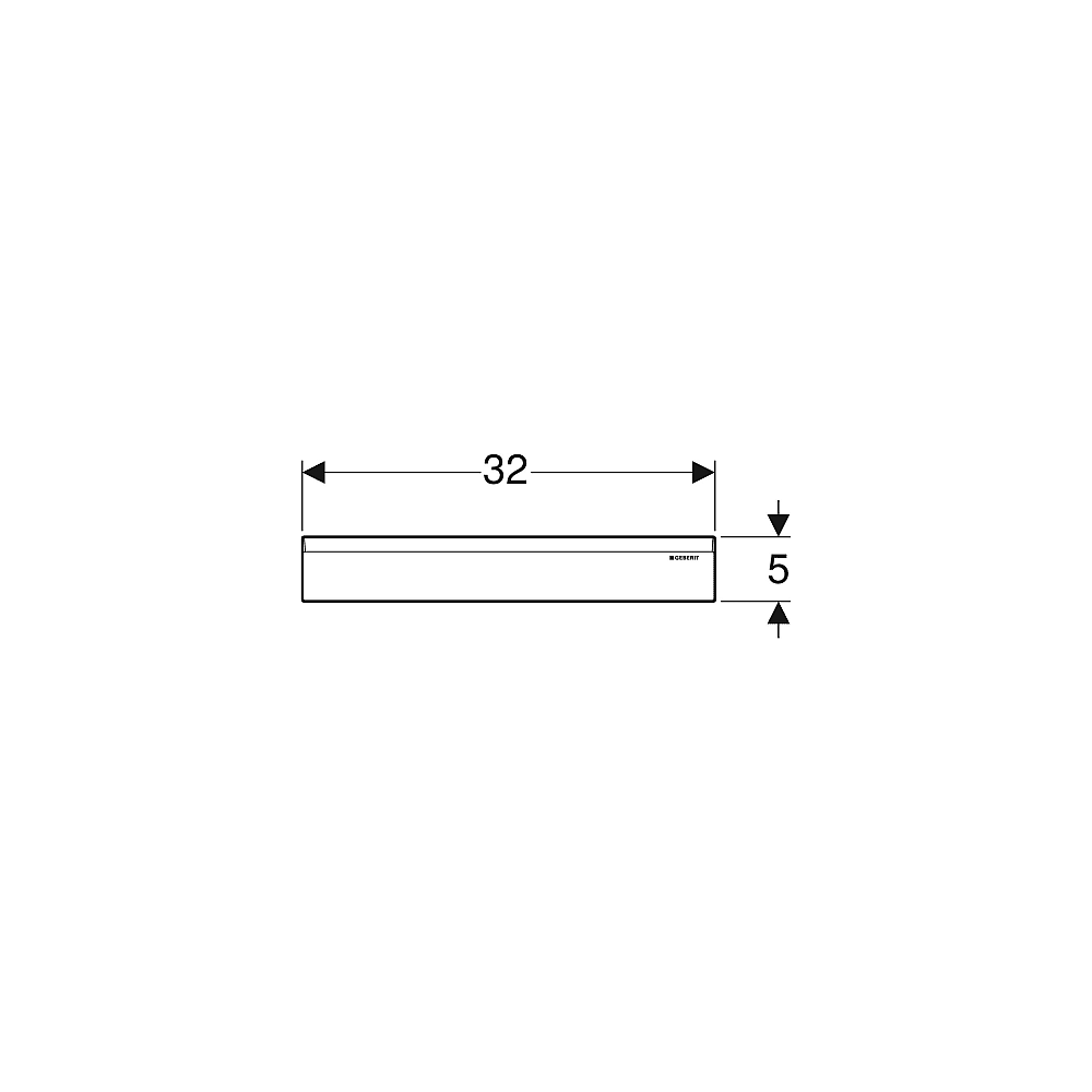 Geberit Fertigset 154.335.11.1