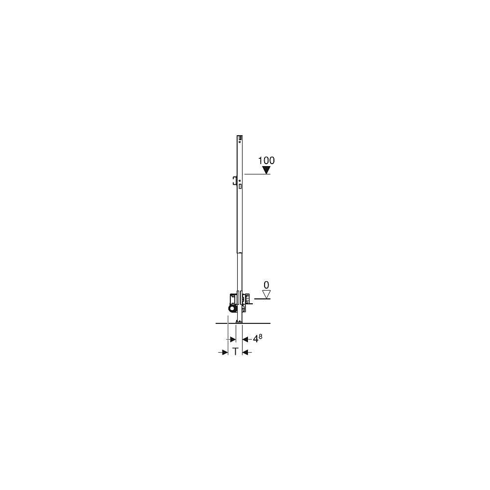 Geberit Duofix Duschelement 111.589.00.1