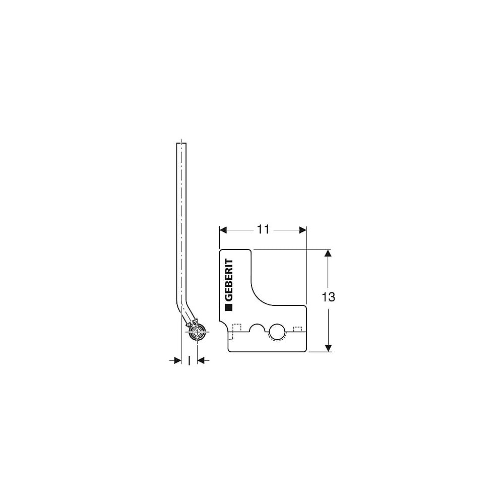 GE FlowFit Metallrohr-Anschluss-T-Stück