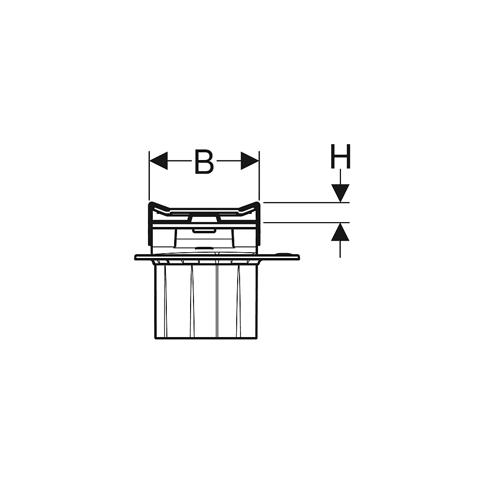 Geberit Duschrinne CleanLine20 30-130 cm