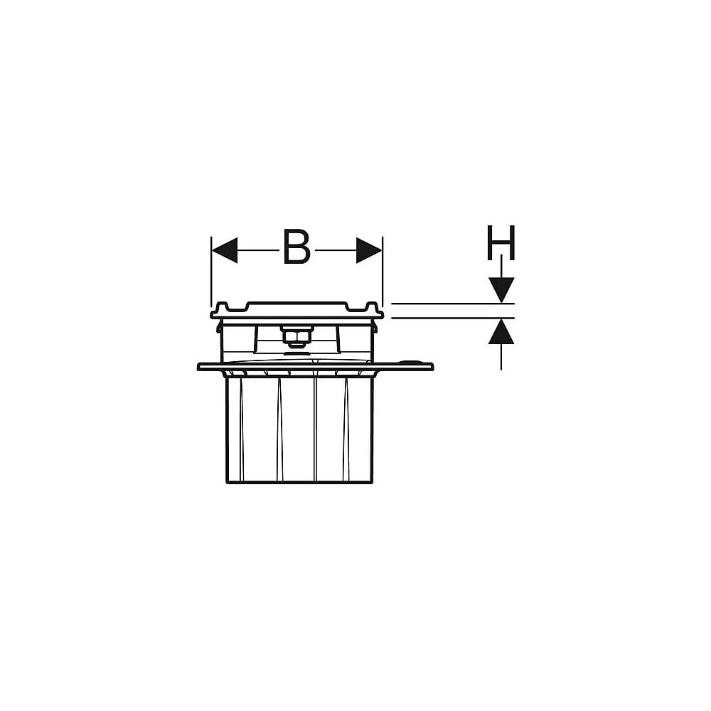 Geberit Duschrinne CleanLine60 30-130 cm