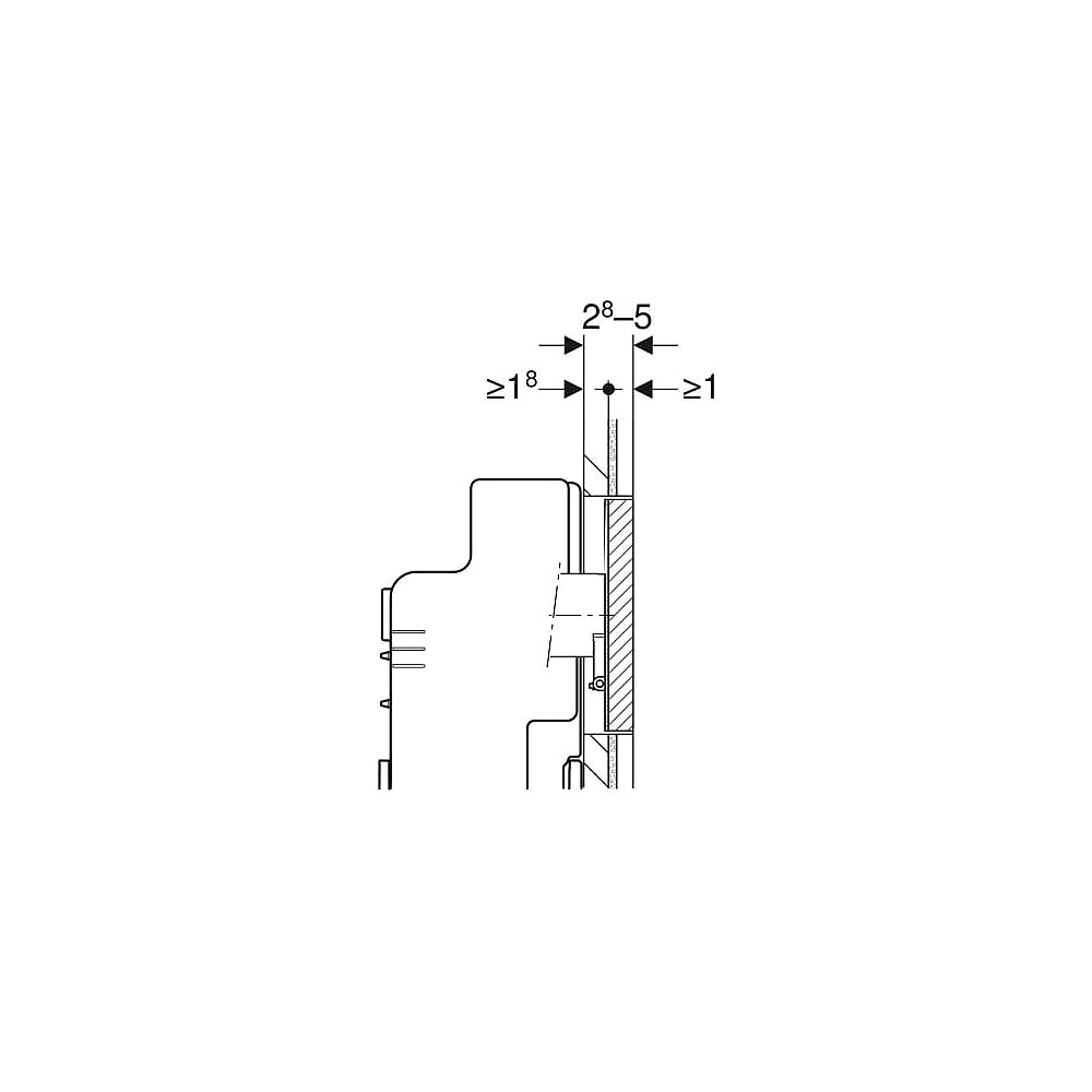 Geberit Abdeckplatte Sigma flächenbündig