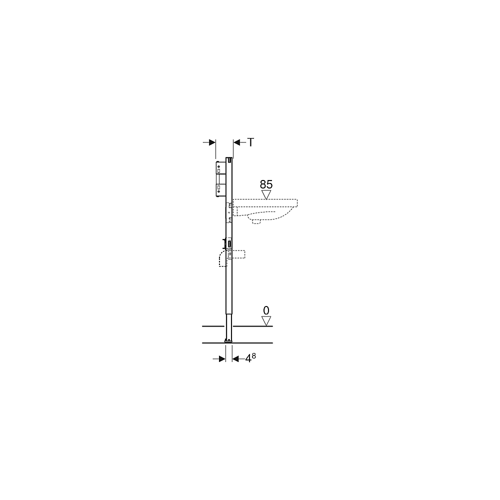 GE Duofix Element für WT, 112-130cm