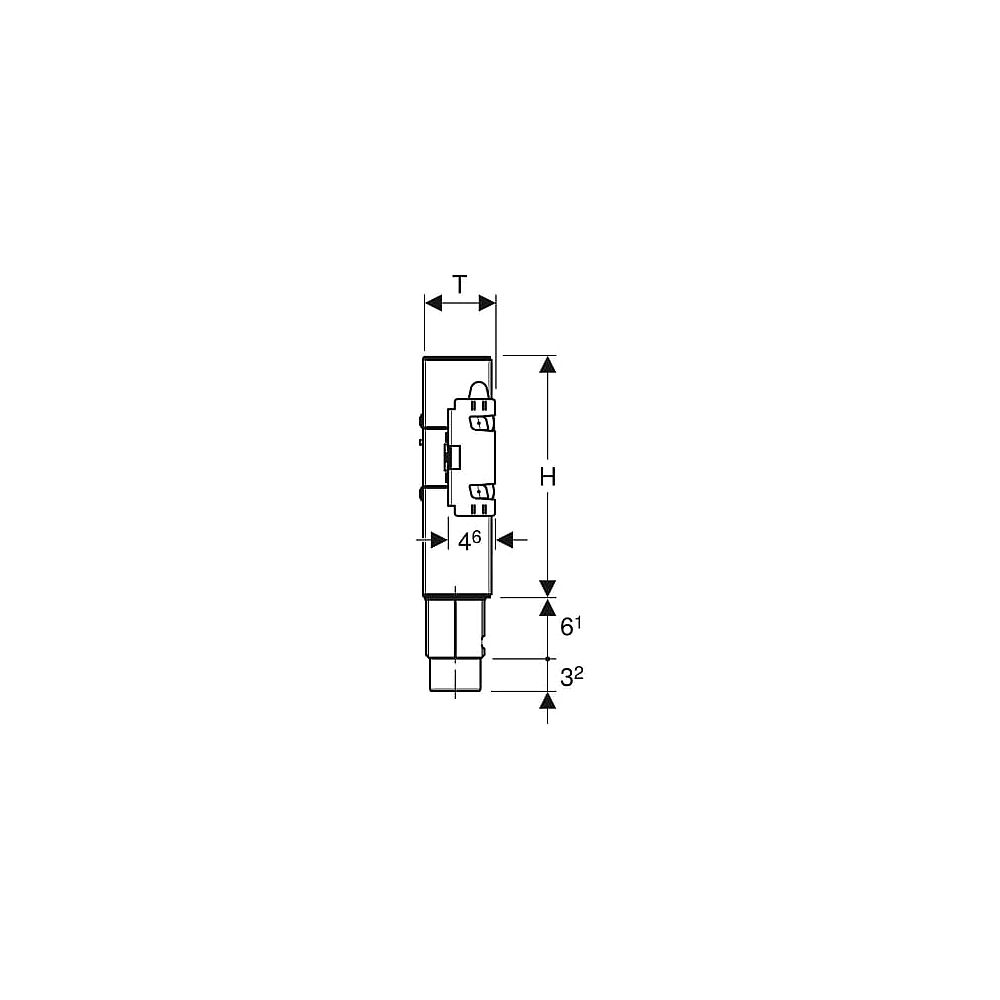 GE GIS Waschtischset 461.435.00.1 BF