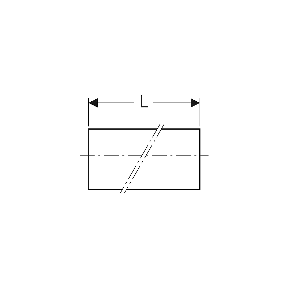 GE Systemrohr ML, Therm, exzentrisch
