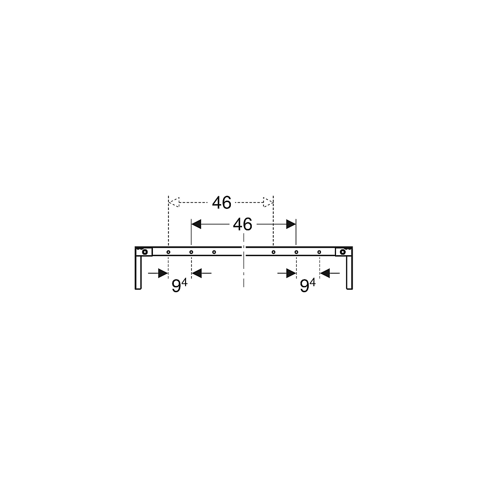GE Duofix Traverse f. Elementbefestigung