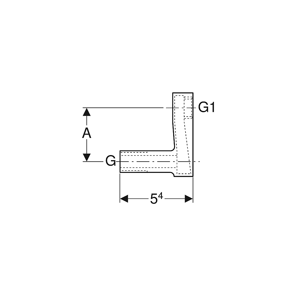 Geberit Excenternippel 215.293.21.1