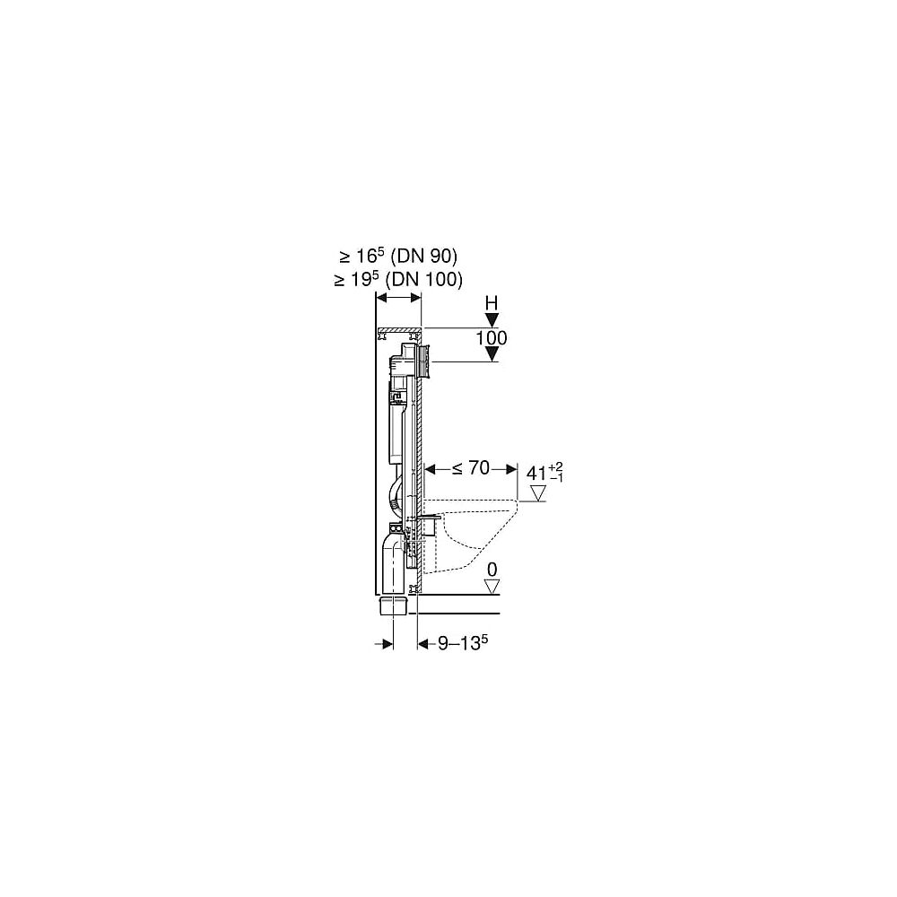 GE GIS Element für WWC, 114 cm mit Sigma