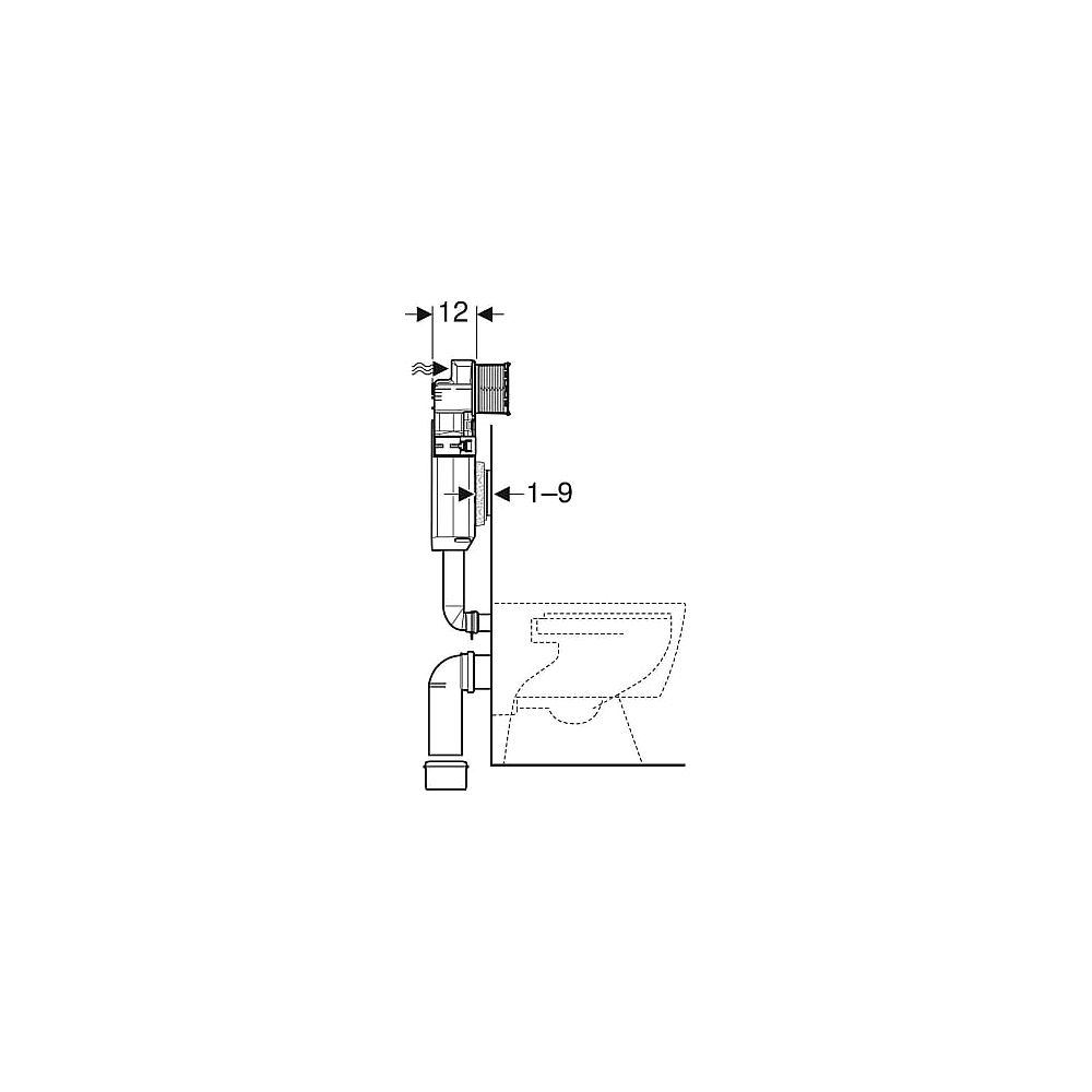 Geberit UP-Spülkasten Nr. 109.301.00.5