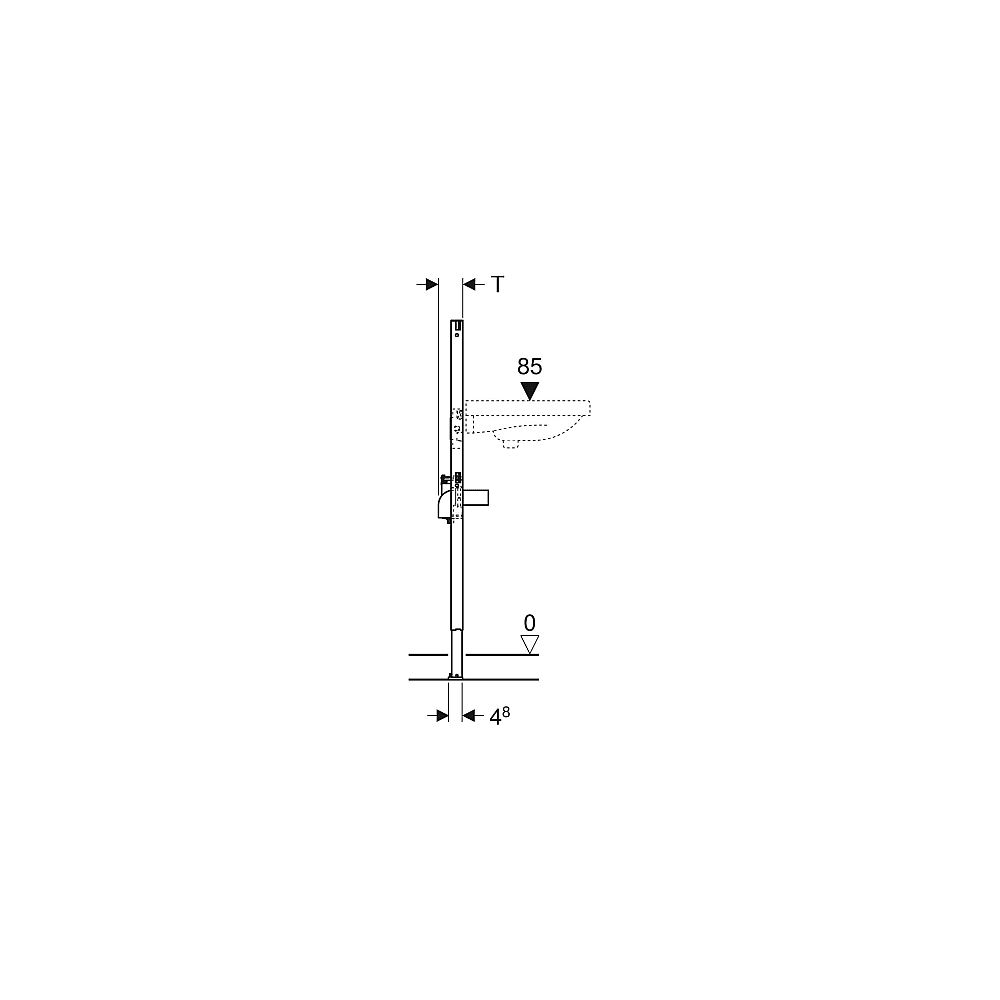 GE Duofix Element für WT 112 cm