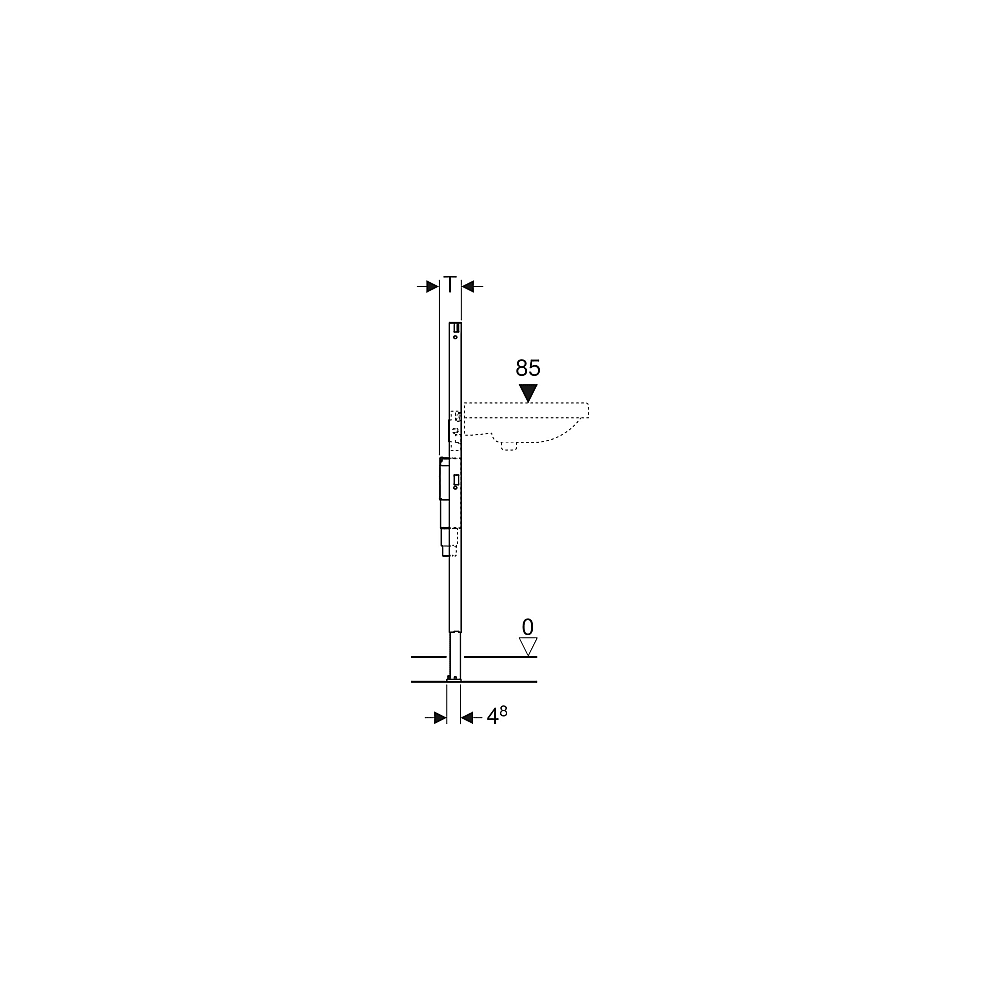 GE Duofix Element f. WT 112cm m. UP-Sif.