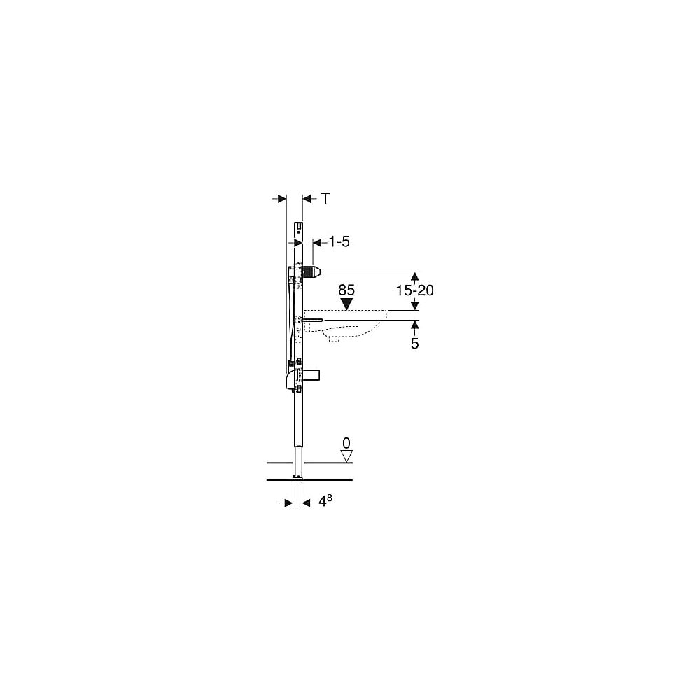 GE Duofix Element für WT 130 cm