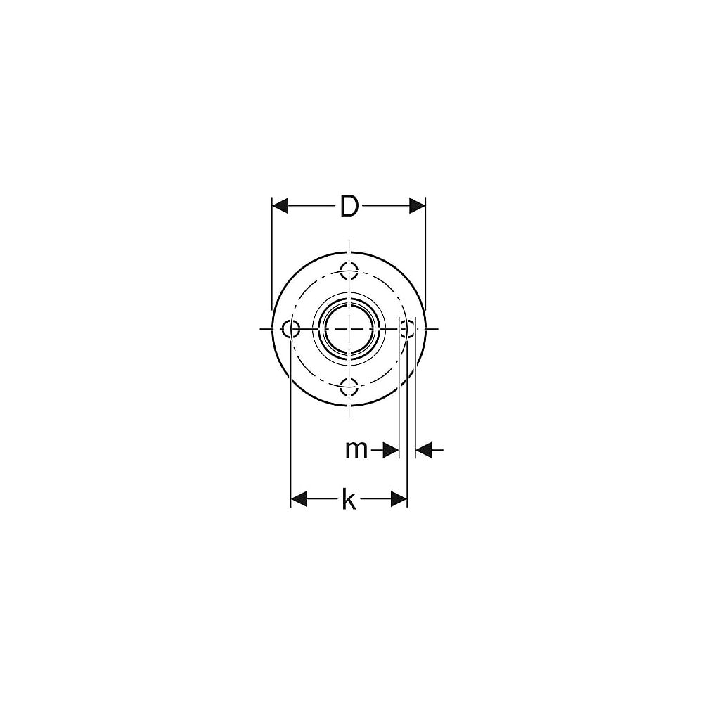 GE mapress C-Stahl Flansch PN 10/16