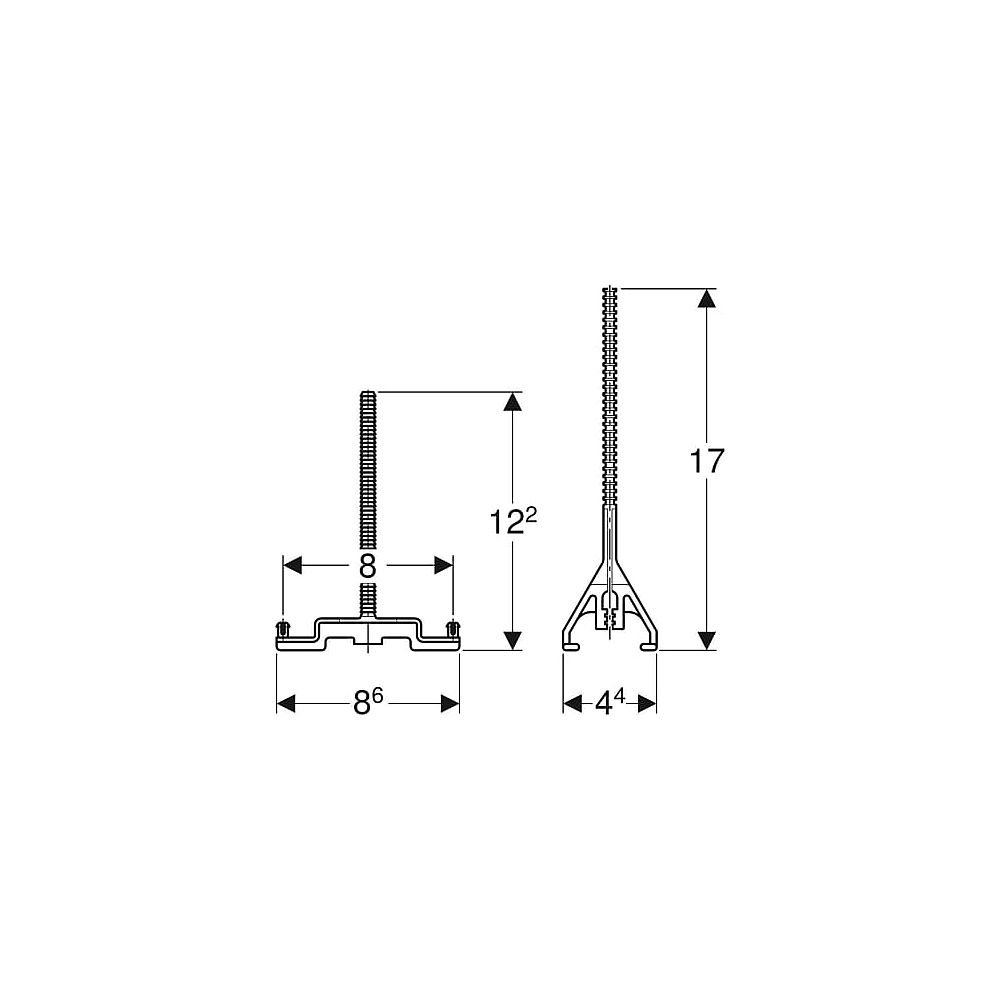 Geberit Verläng. Set Nr. 240.087.00.1