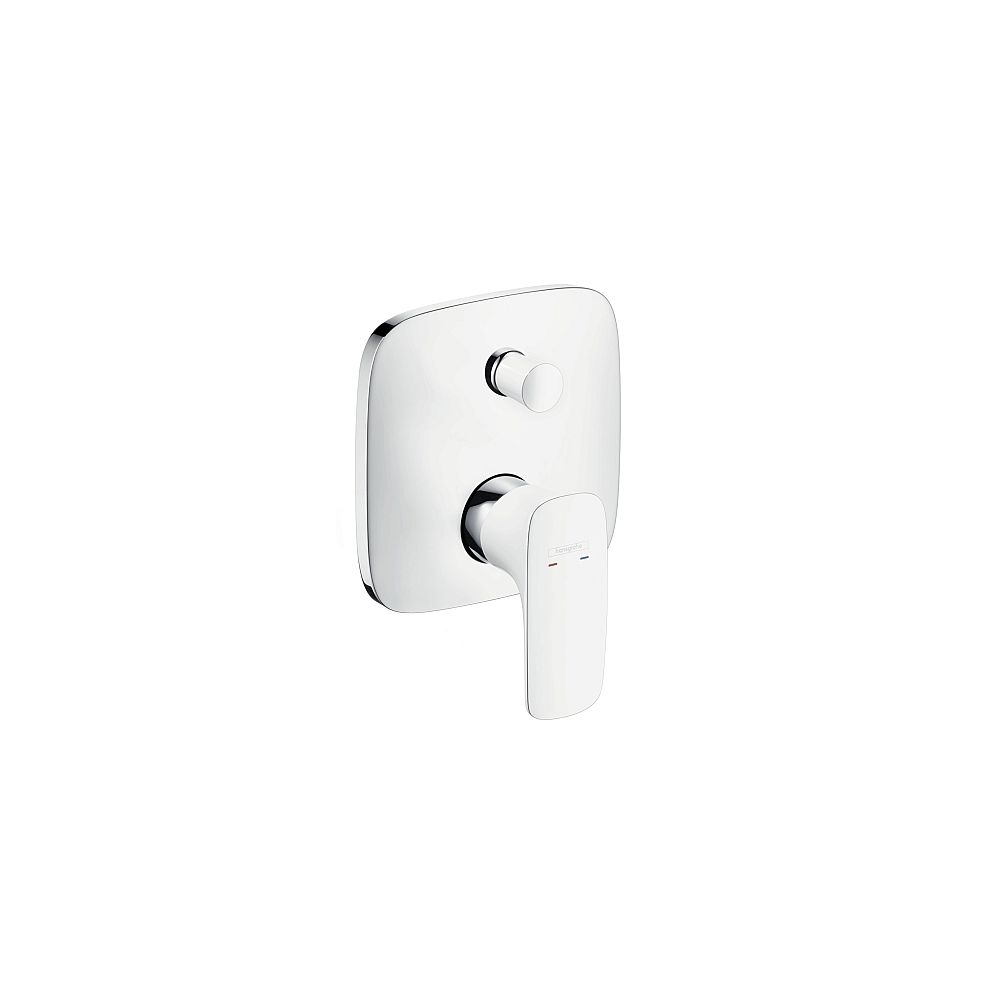 Hansgrohe UP-Wannenm. PuraVida 15447400 Fertigset white chrome m.Sicherungskomb.