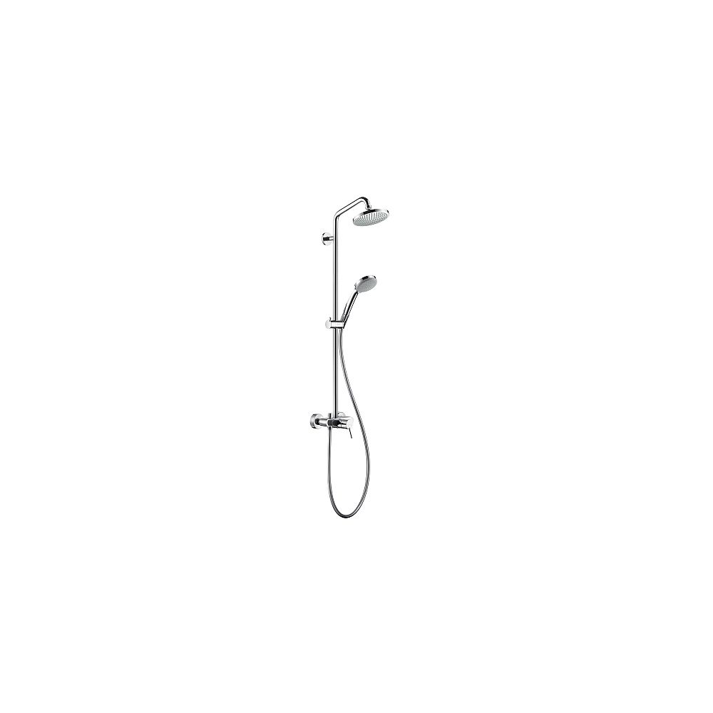 Hansgrohe Croma 100 Showerpipe Einhebelmischer 27154000 chrom