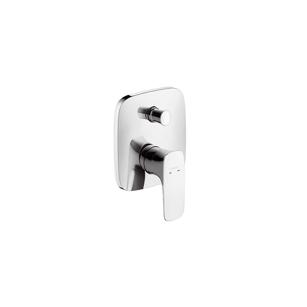 Hansgrohe UP-Wannenm. PuraVida 15447000 Fertigset pure chrome m. Sicherungskomb.