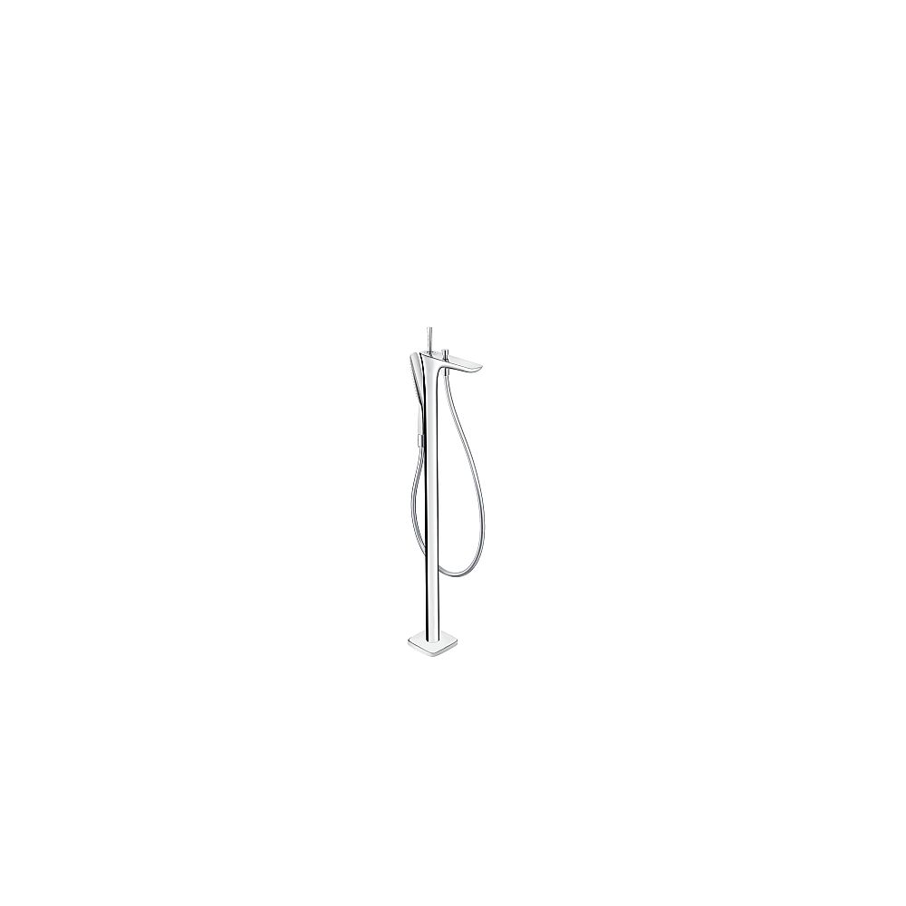Hansgrohe Wannenmischer PuraVida 15473000 pure chrome bodenstehend