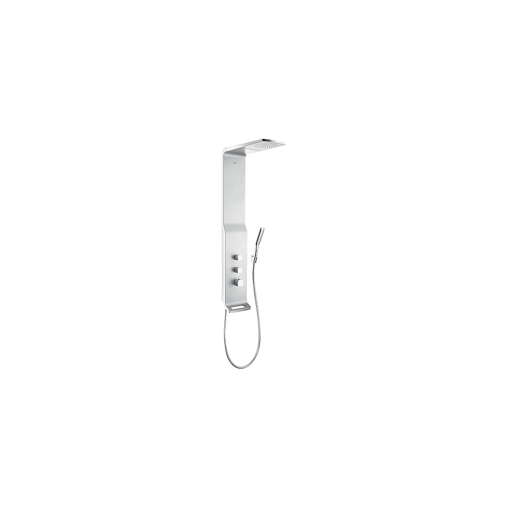 Hansgrohe Duschpaneel Lift Raindance 27008000 m. Therm. satinchrom Arm. chrom