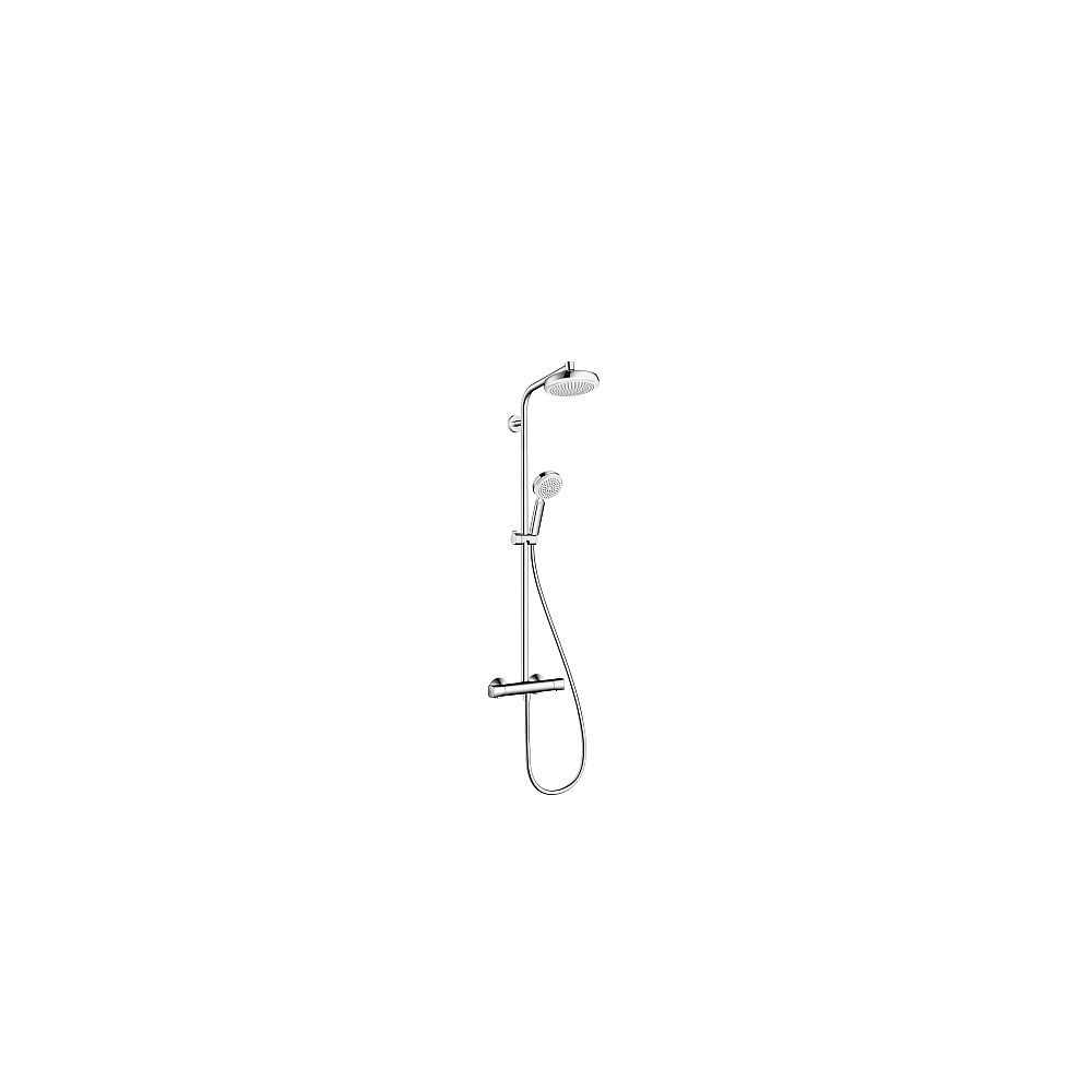 aktiv 4YOU Showerpipe (Crometta 160) 1jet weiß/chrom