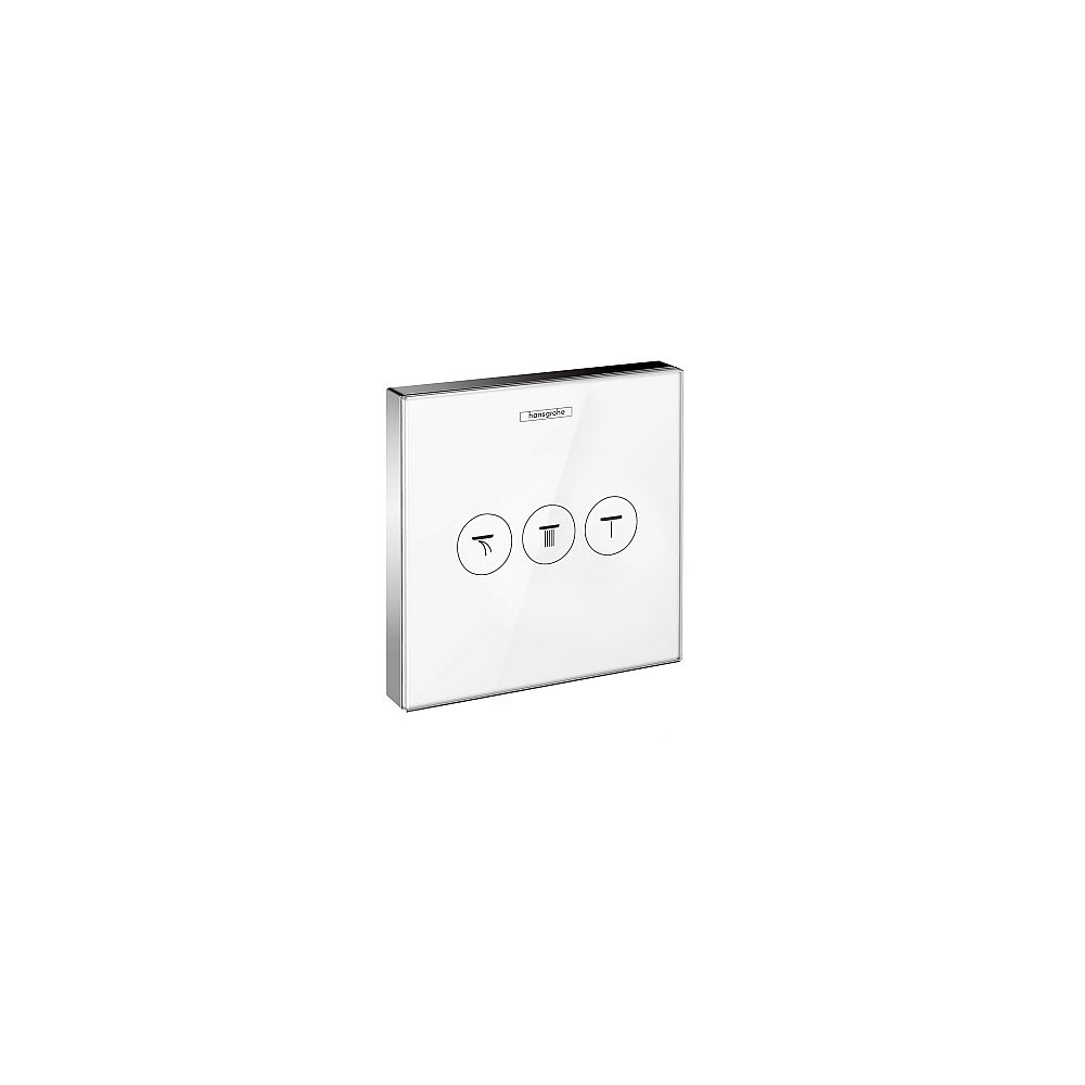 HG Ventil Unterputz ShowerSelect Glas
