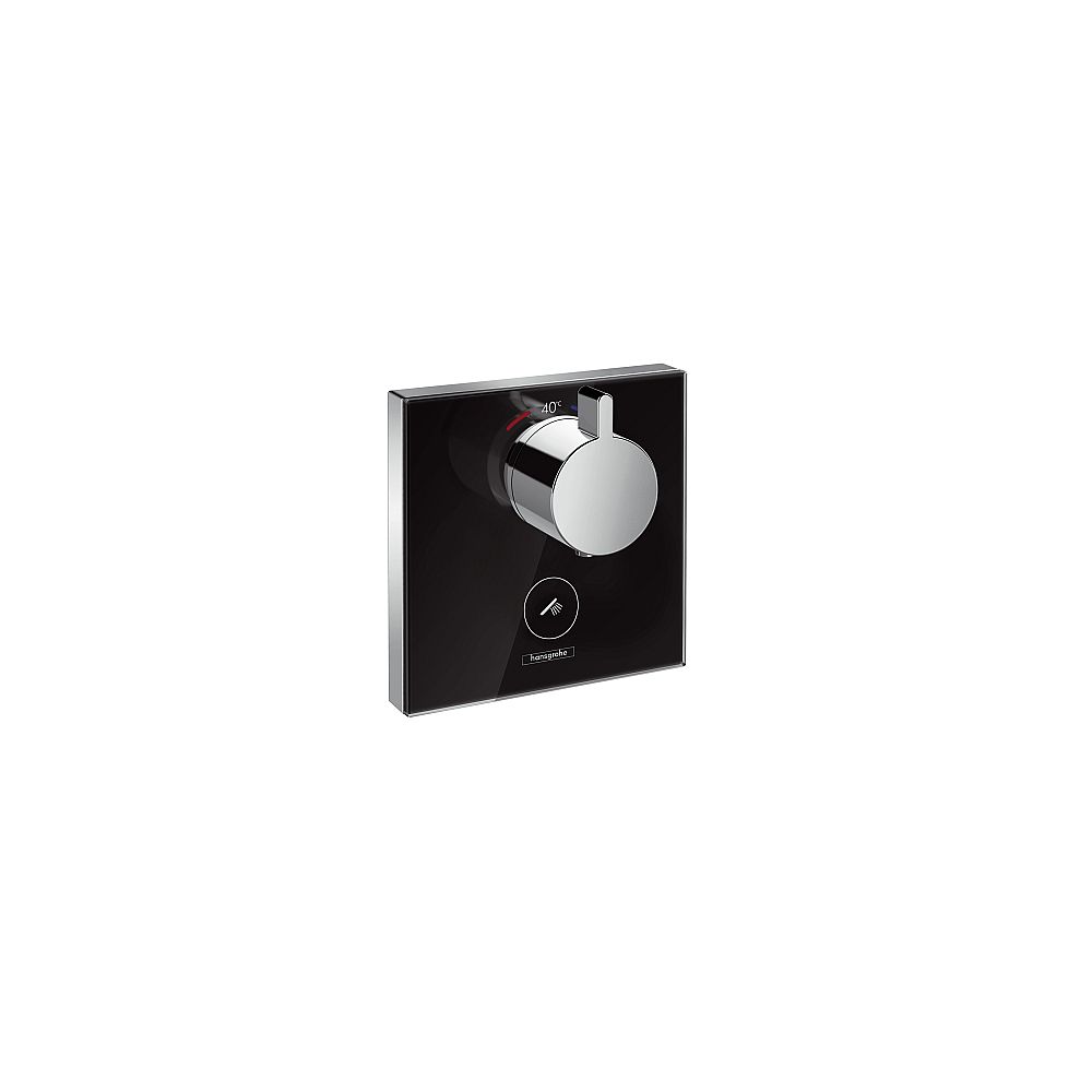 HG Therm.UP ShowerSelect Glas 15735600 FS Highflow 1 Verbr./1 Ausg.schwarz/chr.
