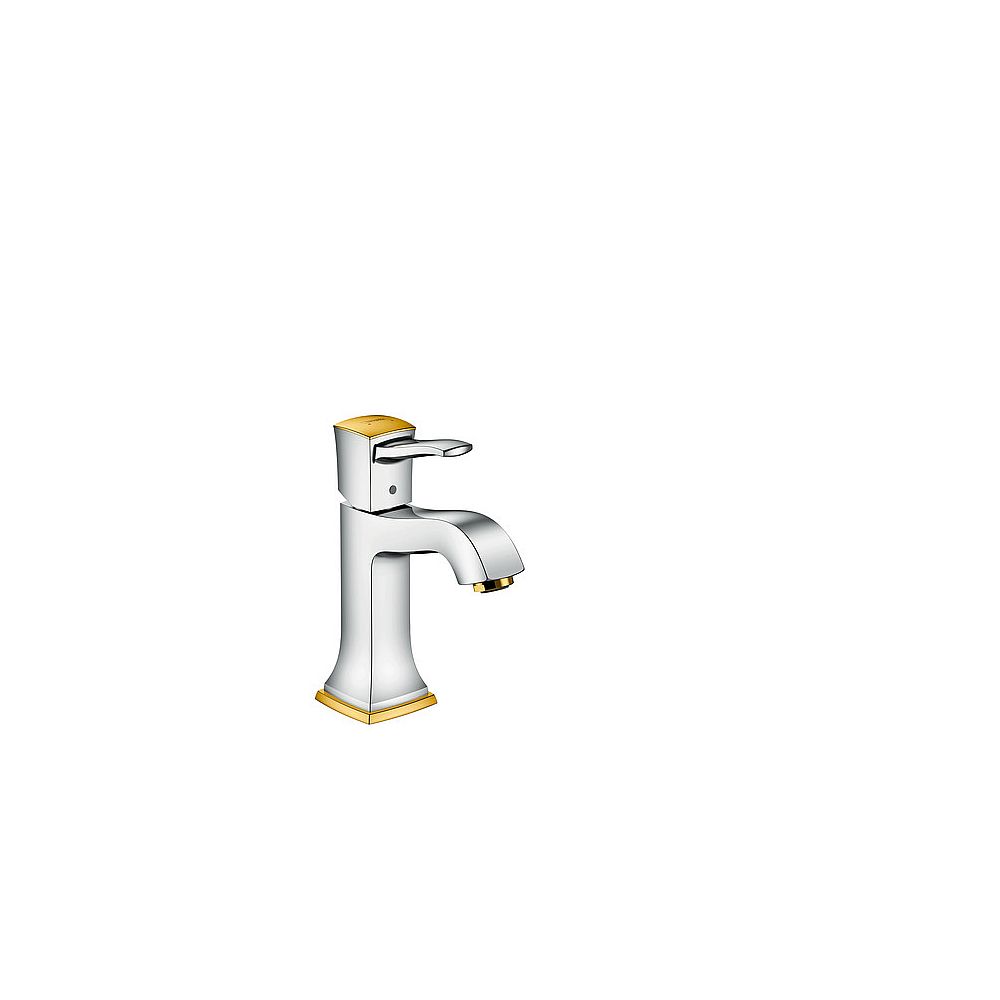 HG Waschtischmischer 110 Metropol Classic 31301090 chrom/gold o. Ablaufg.