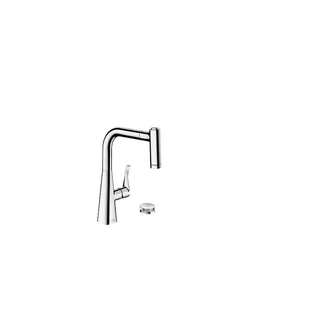 HG 2-L.Spültischmischer 220 Select sBox Ausziehbrause M7120-H220 chrom