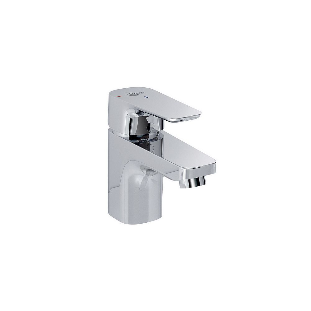 Ideal WT-Armatur 130 Ceraplan III chrom B0768AA BlueStart Ausld. 99 mm mit Kette