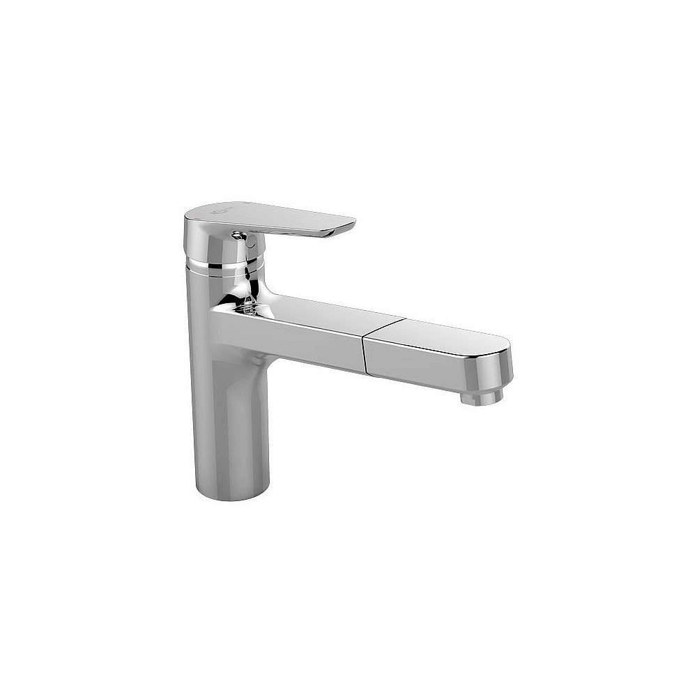 Ideal Standard Küchenarmatur chrom CeraPlan III m. herausz.HB, Ausld. 220mm