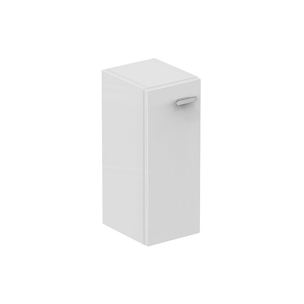 IS Seitenschrank Connect Space E0372KR 20 cm für HWB Hochglanz mittelgrau Dekor