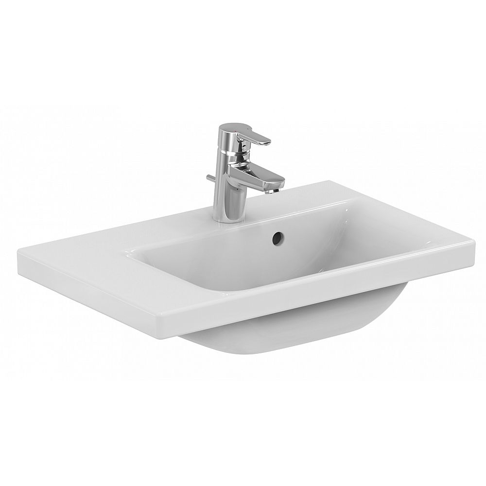 Ideal Standard Waschtisch Connect Space Nr. E 132501 60 cm weiß Ablage links