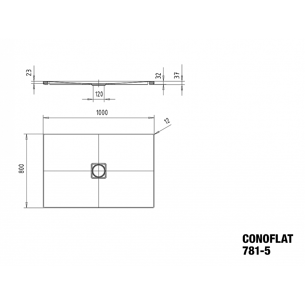 KA DW CONOFLAT 781-5, 800x1000