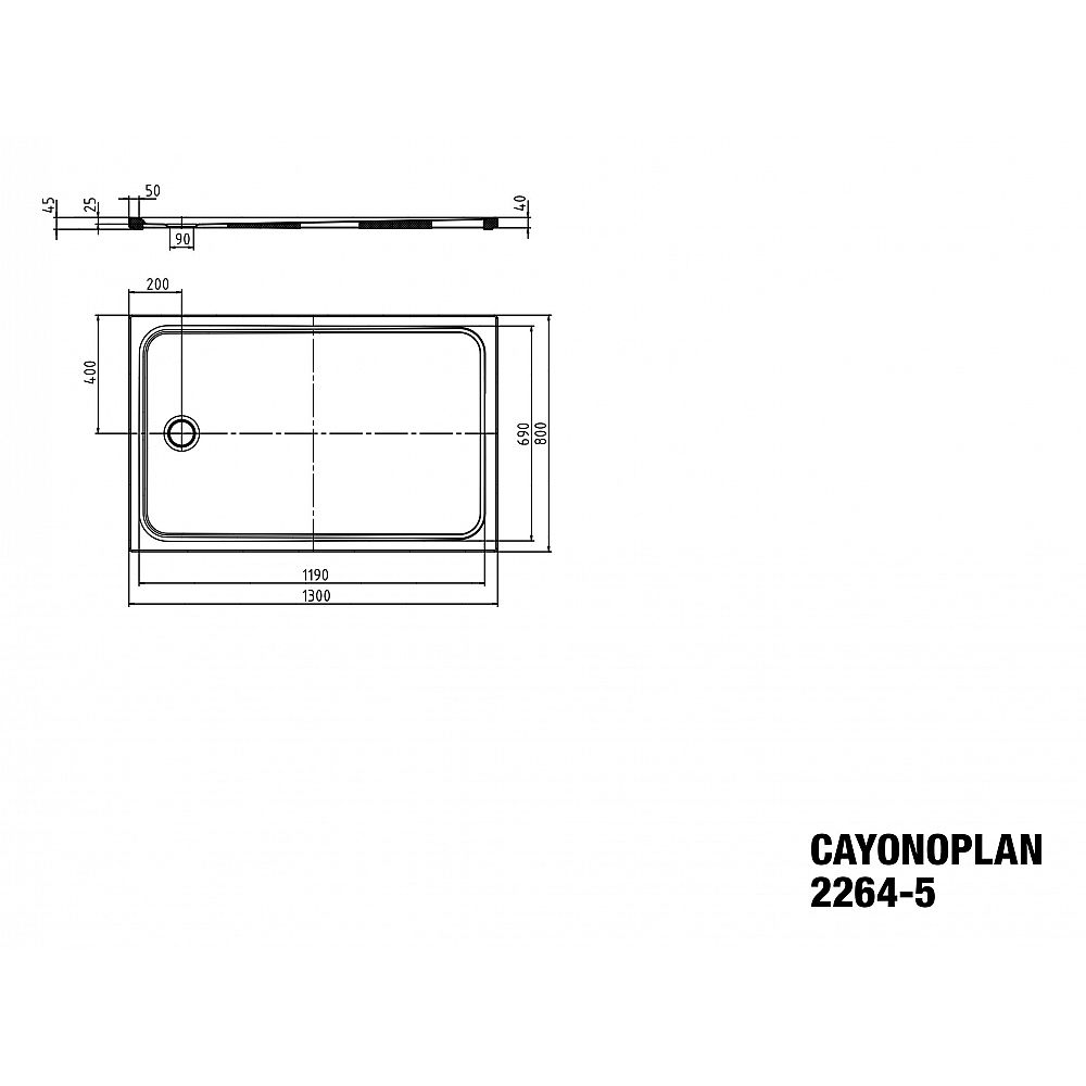 KA DW CAYONOPLAN Mod.2264-5, 800 x 1300,