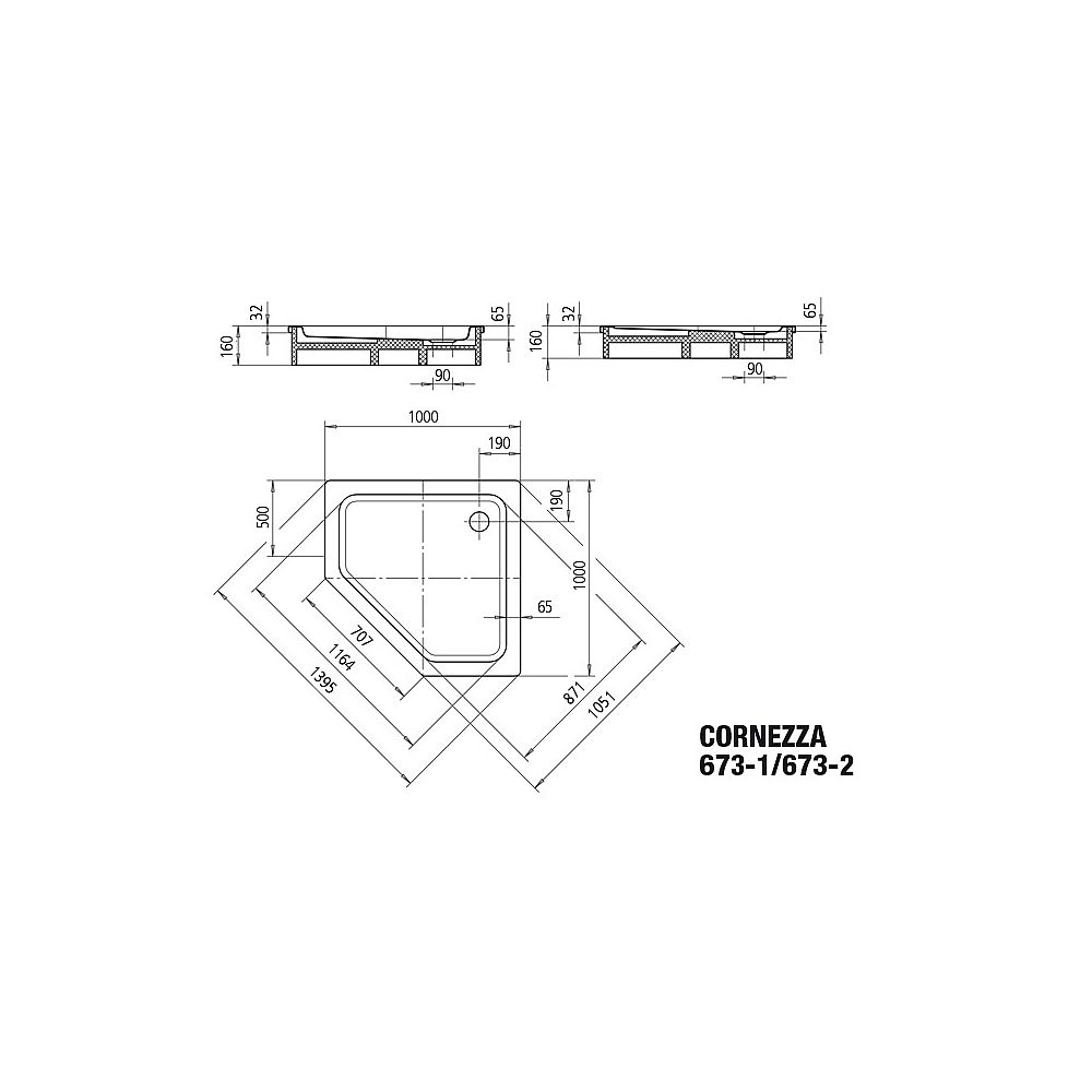 KA DW CORNEZZA Mod.673-1,1000x1000x65