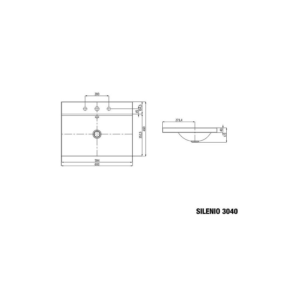 KA Aufs.-WT SILENIO, M.3040, 600x460