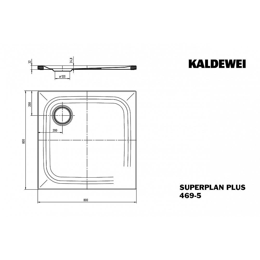 KA DW SUPERPLAN Mod.469-5, 800 x 800,
