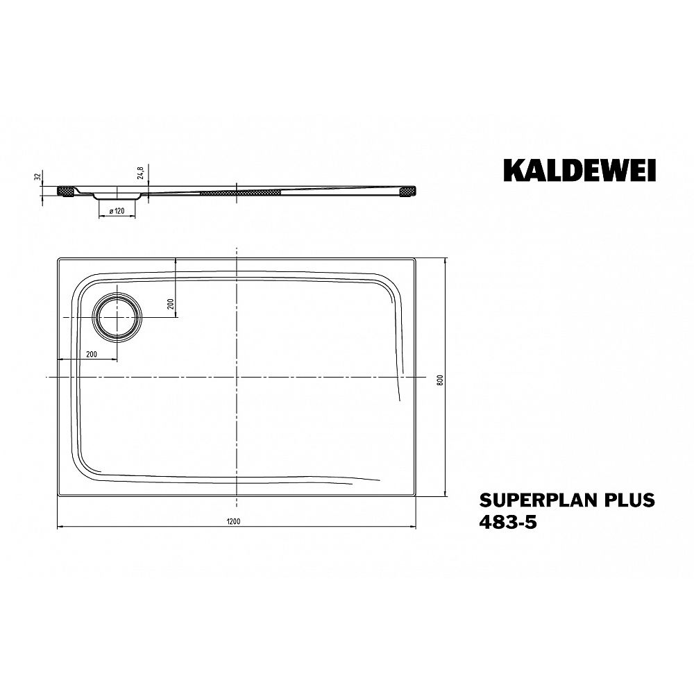KA DW SUPERPLAN Mod.483-5, 800 x 1200,