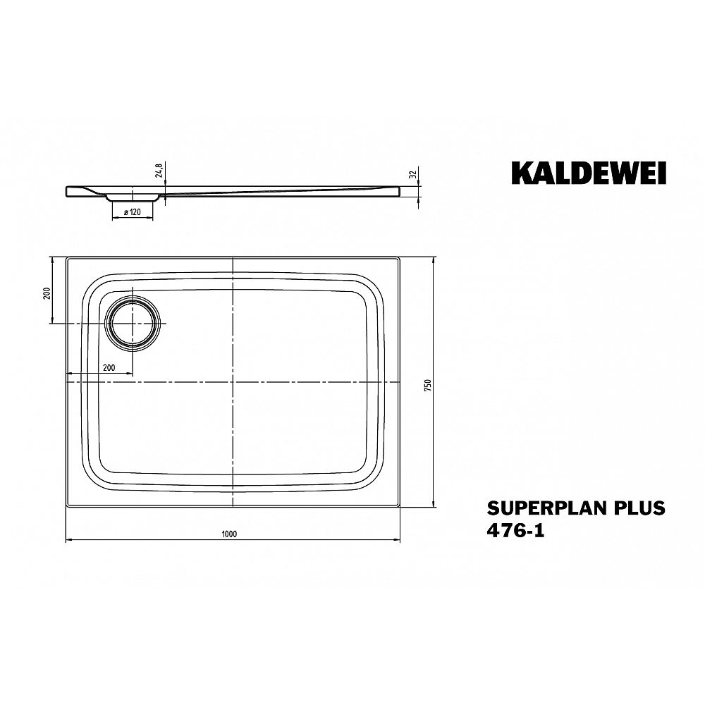 KA DW SUPERPLAN PL Mod.476-1,750x1000x25