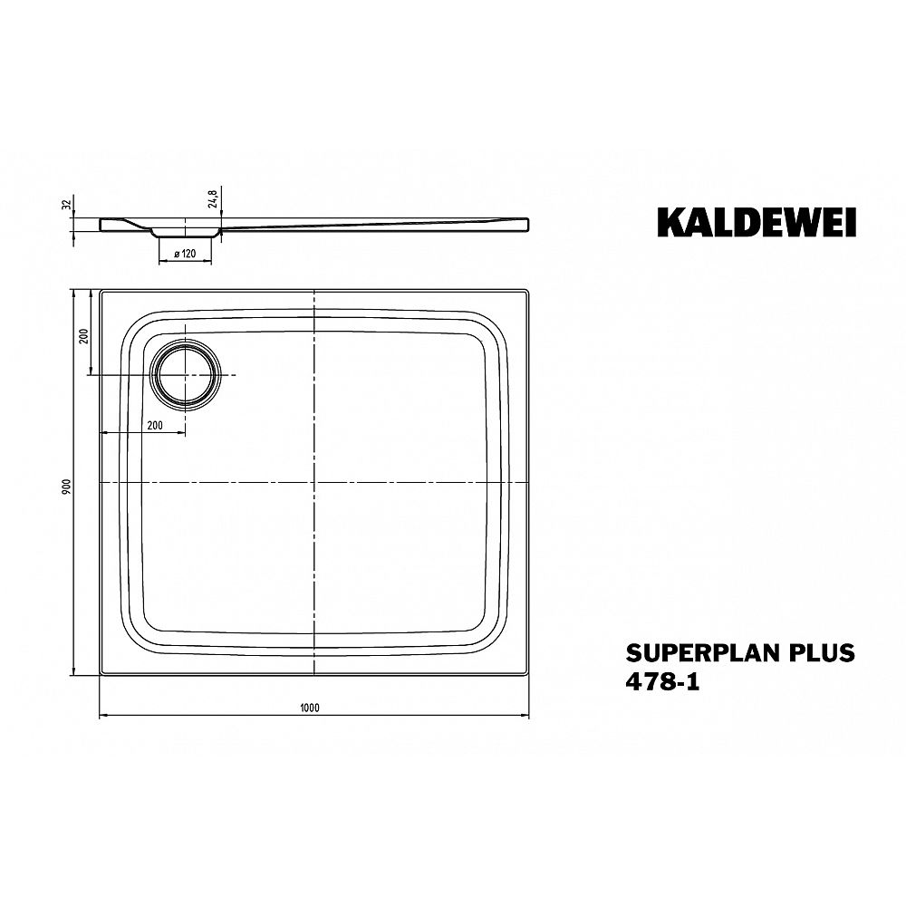 KA DW SUPERPLAN PL Mod.478-1,900x1000x25