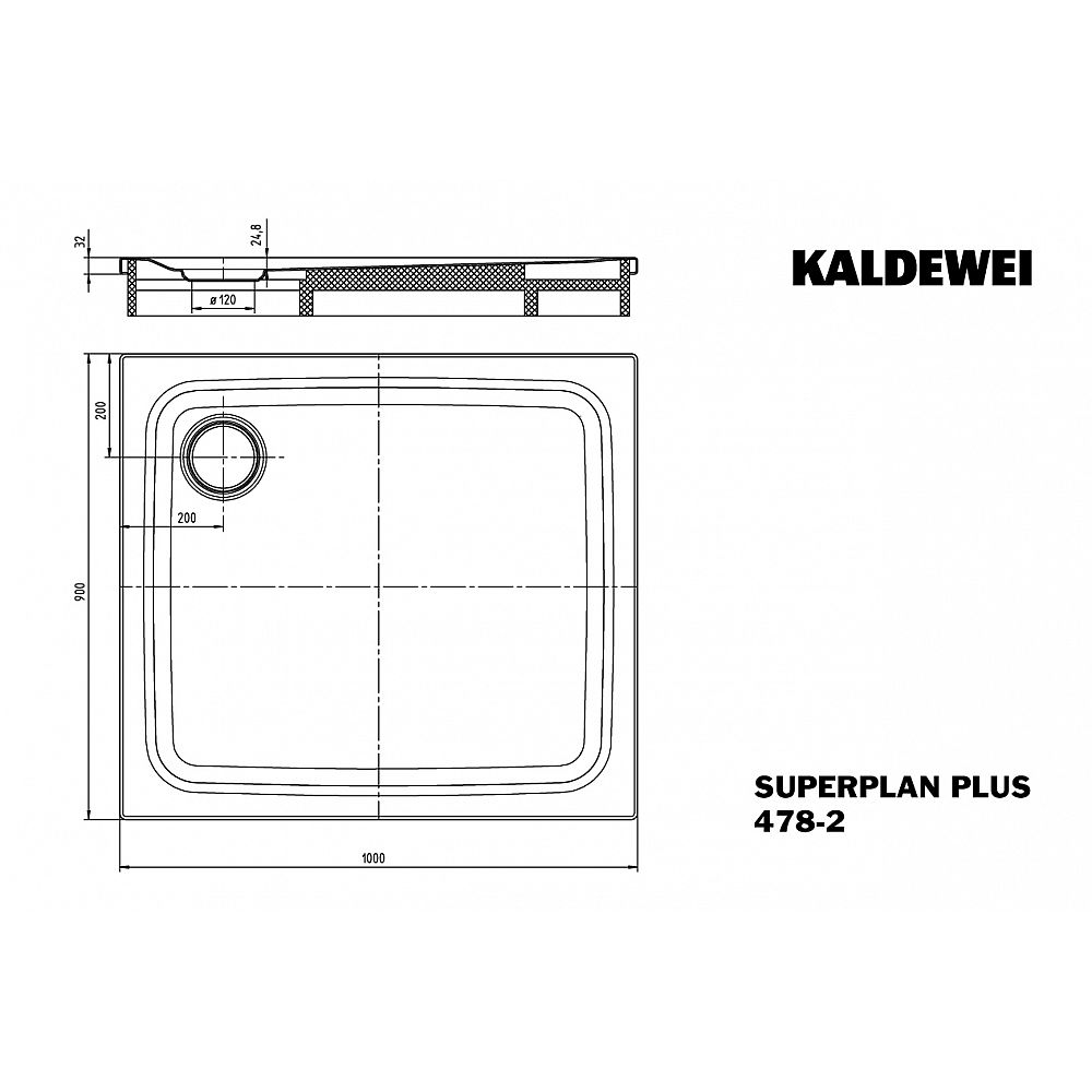 KA DW SUPERPLAN PLUS mit Wannenträger