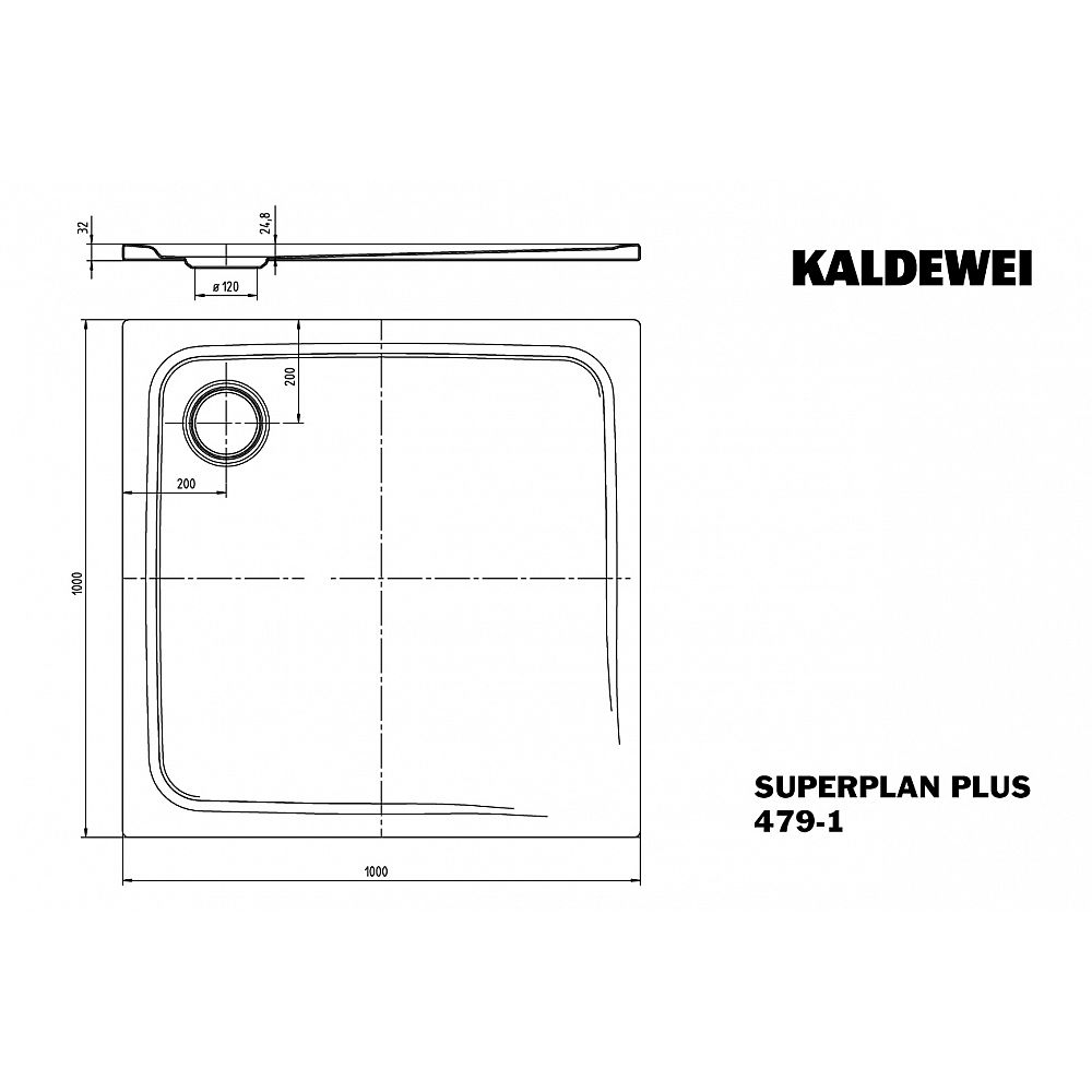 KA DW SUPERPLAN PL Md.479-1,1000x1000x25