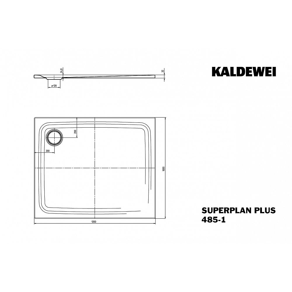 KA DW SUPERPLAN PL Md.485-1,1000x1200x25