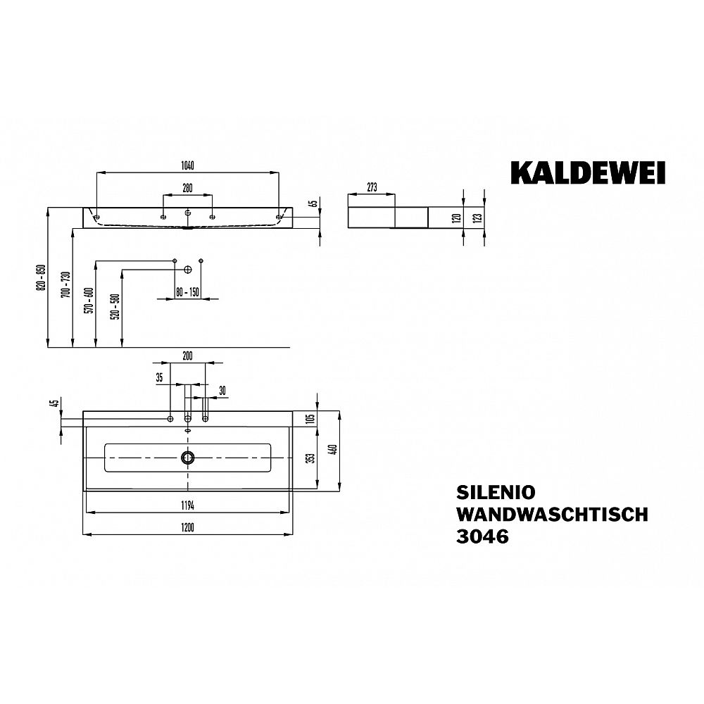KA Wand-WT SIENIO, M.3046, 1200x460