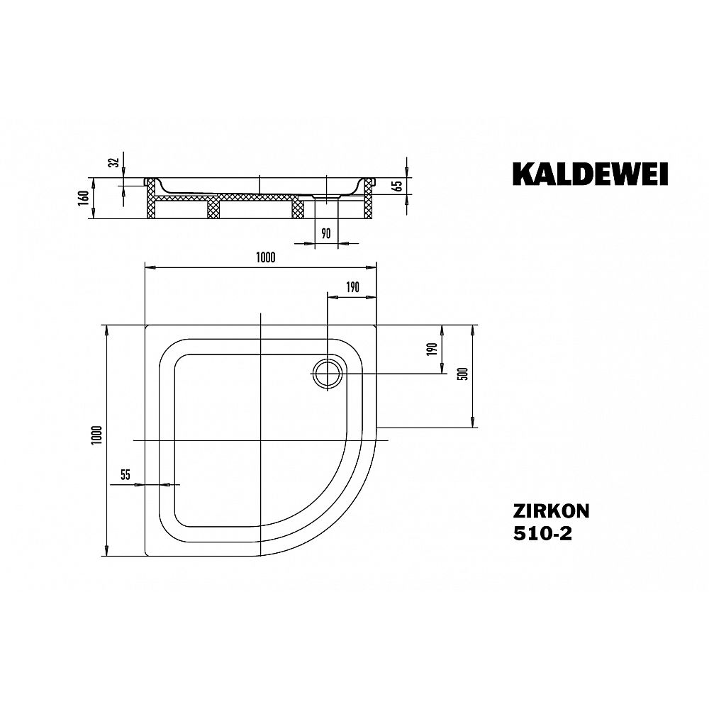KA DW ZIRKON Mod.510-2,1000x1000x65