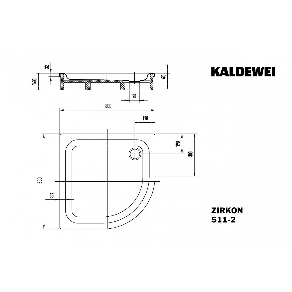 KA DW ZIRKON Mod.511-2,800x800x65