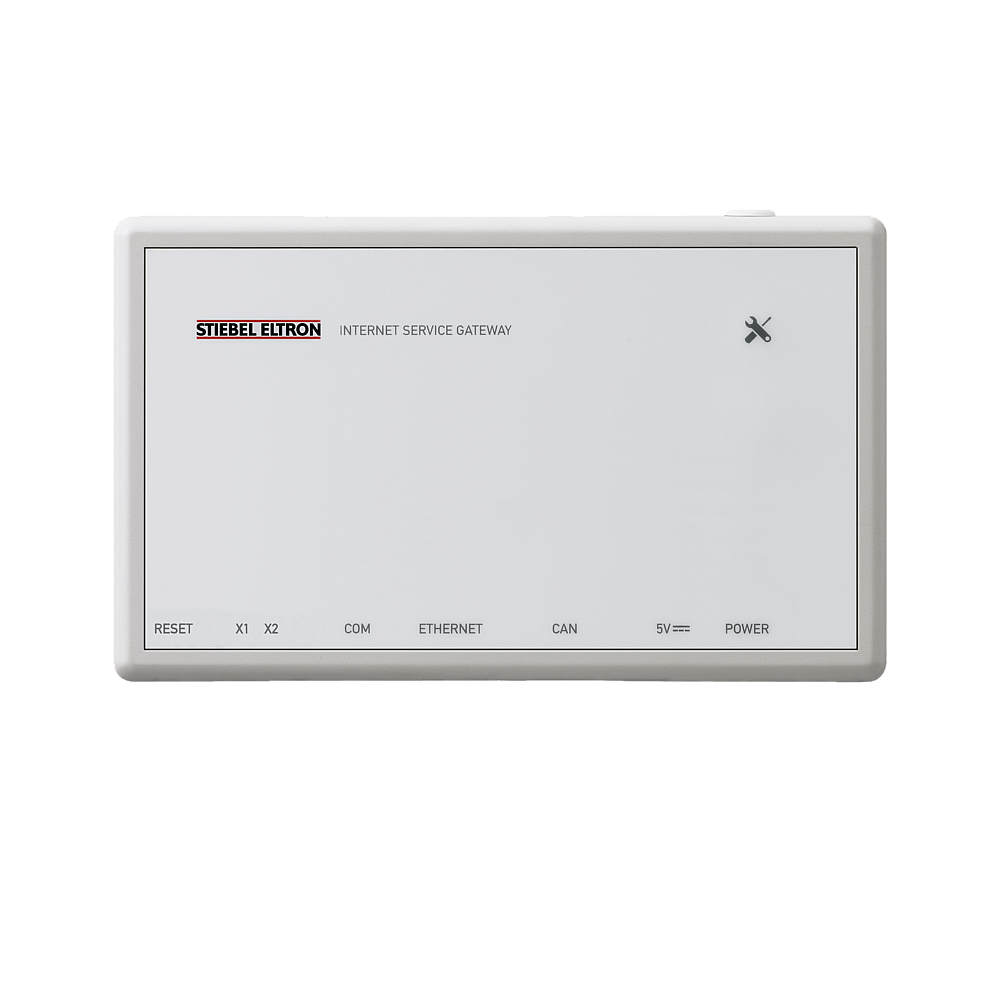 Stiebel Internet Service Gateway ISG web