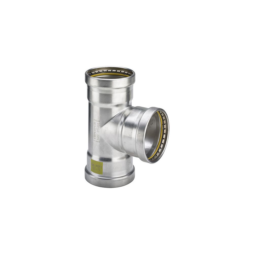 Viega Sanpress INOX Gas T-Stück Edelst.
