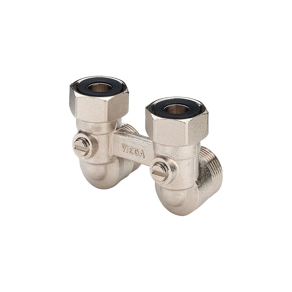Viega V-HK Anschl Stck Eck absperrbar